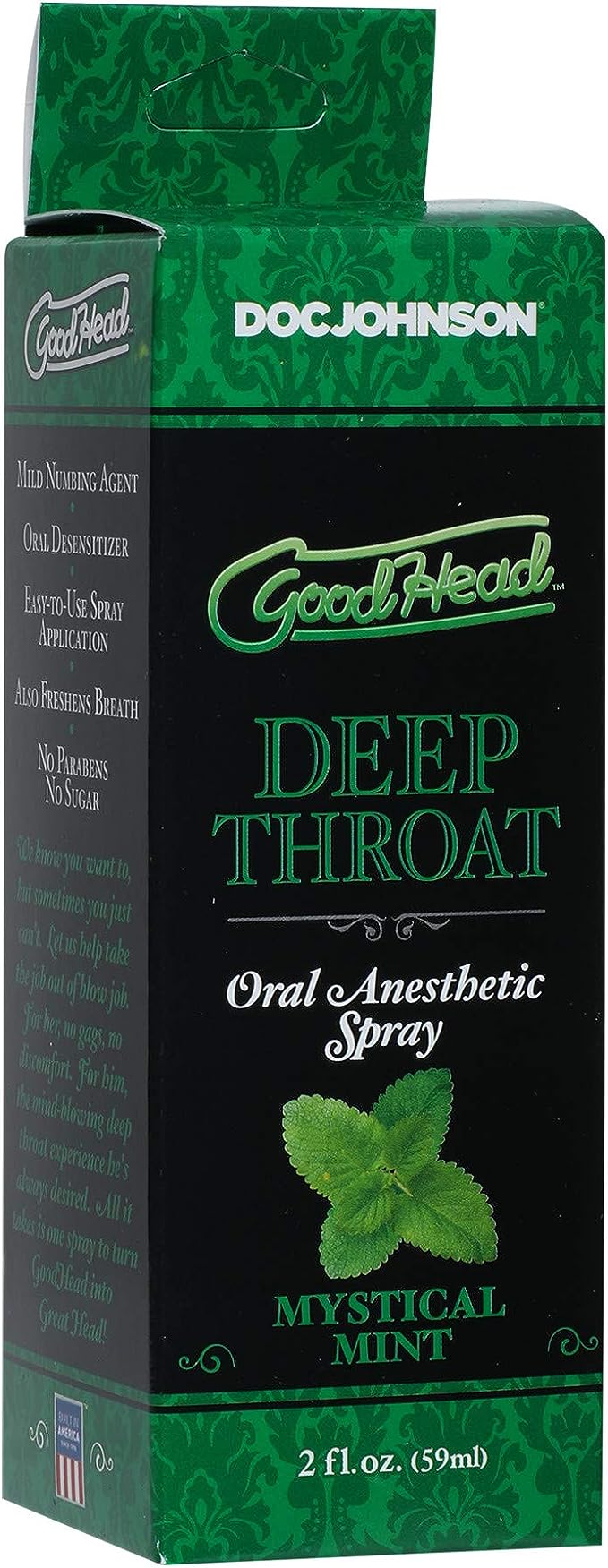 Anestésico Oral en Spray GoodHead 59Ml (2Oz)