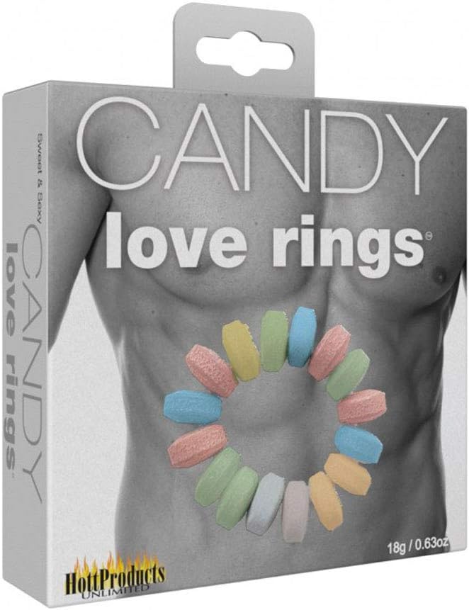 Anillos de Amor Candy Love Rings Caramelo Comestible