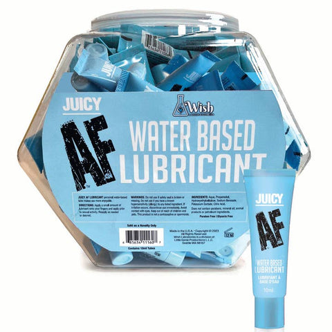 Lubricante Juicy AF a base de agua 10ml