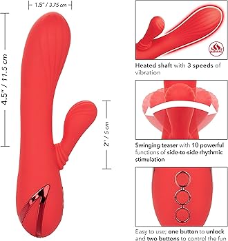 California Dreaming Palisades Passion Vibrador Conejo de Silicona