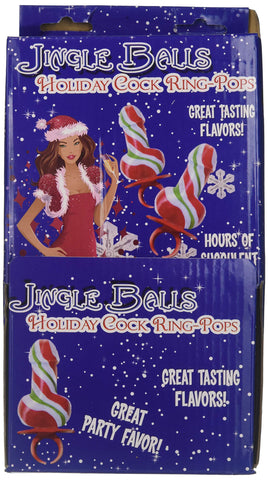 Jingle Balls Holiday Ring Pops