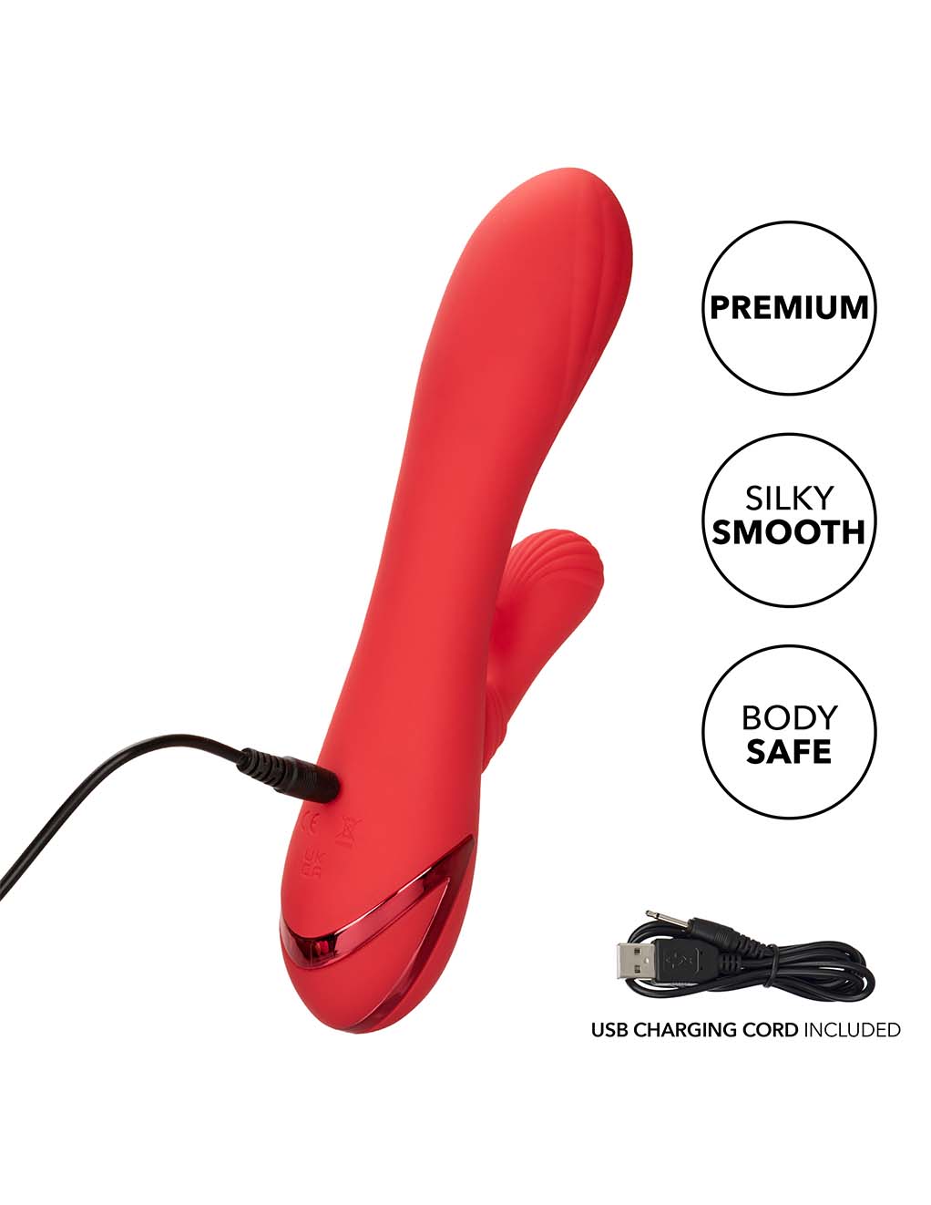 California Dreaming Palisades Passion Vibrador Conejo de Silicona