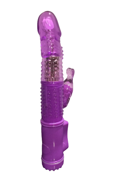 Vibrador Jelly Doble Estimulación G Spot Clítoris 16 Velocidades