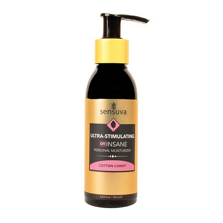 Crema Hidratante Sensuva Ultra Stimulating On Insane Lubricante de 125ML (4OZ) y 240Ml (8Oz)