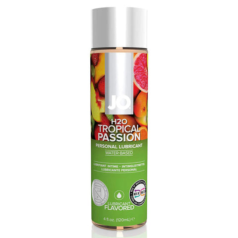 Jo H2O Lubricante con sabor a base de agua - Pasión tropical 120ml 4oz