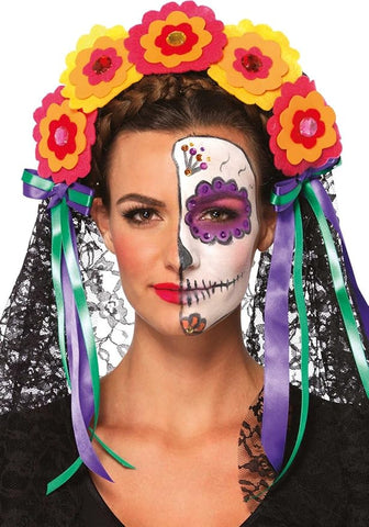 Diadema de Dia de Muertos