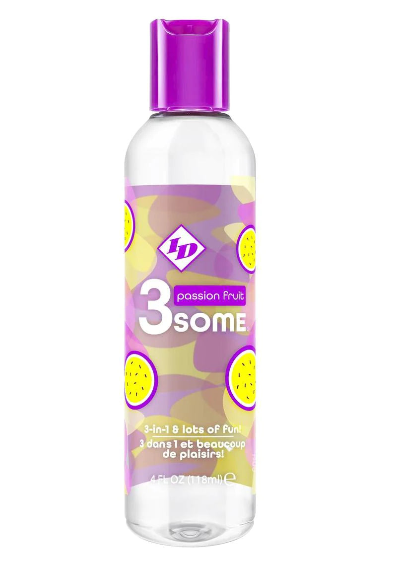 Lubricante con Sabor Multiuso 118Ml (4oz) ID 3 Some 3-in-1