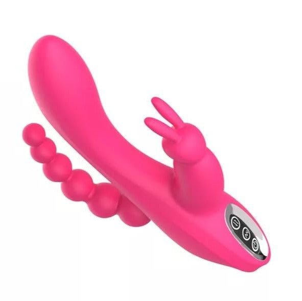 Vibrador Rabbit Triple - Vaginal, Punto G y Anal